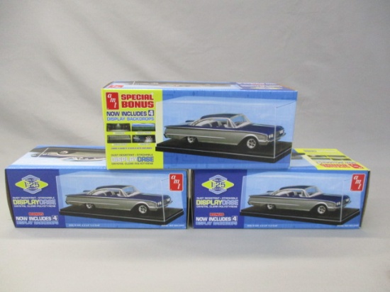 3 New 1:25 Scale Display Cases Size 9 3/4" x 4 1/4" x 3 11/16"