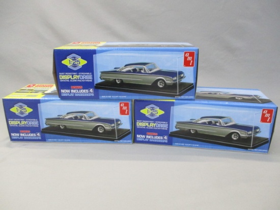 3 New 1:25 Scale Display Cases Size 9 3/4" x 4 1/4" x 3 11/16"