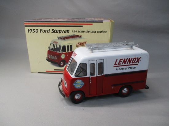2002 Crown Premiums 1950 Ford Step Van 1:24 Scale Diecast -