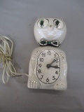 White Kit Cat Klock 4