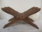 Vintage Carved Teakwood Bible/Book Stand