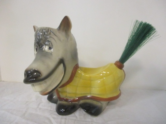 Vintage McCoy Pottery "Donkey" Swank Dresser Caddy