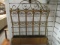 Painted Wrought Iron Wall Sconce Planter Box