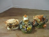 Three Harmony Kingdom Box Figurines