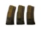 (3) Rare PREBAN Ramline Transparent Mini-14/AR-180/AR-15 30Rd. Fully Loaded Magazines