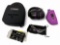 New Tradesmart Premium Purple Shooting Range Earmuffs & Glasses in Case + Clip Holster