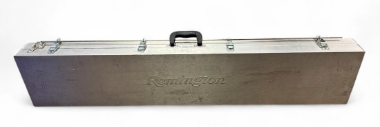 52” Aluminum Remington Long Gun Locking Case with Wheels, Lockbar, and Padded Foam