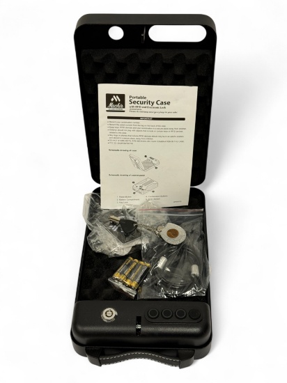 New Machir Secure Systems Portable Security Case w/ RFID and Electronic Lock