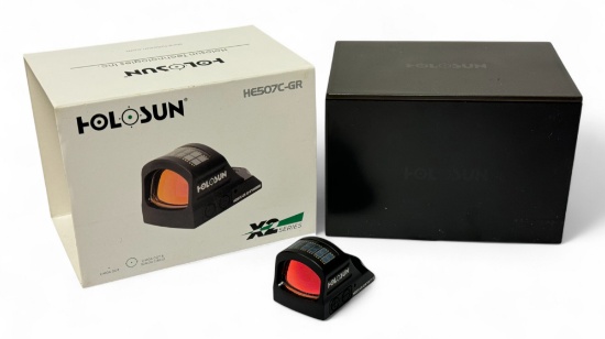 LNIB Holosun HE507-GR X2 Series 2 MOA Green Dot Open Reflex Pistol Sight