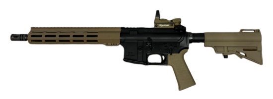NIB PSA Model PA-15 5.56mm Semi-Automatic AR Pistol with Red-Dot Optic and Brace