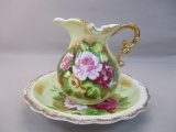 Vintage Enesco Japan Import Pitcher & Basin Set  - Pitcher6