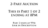 2-PART AUCTION!