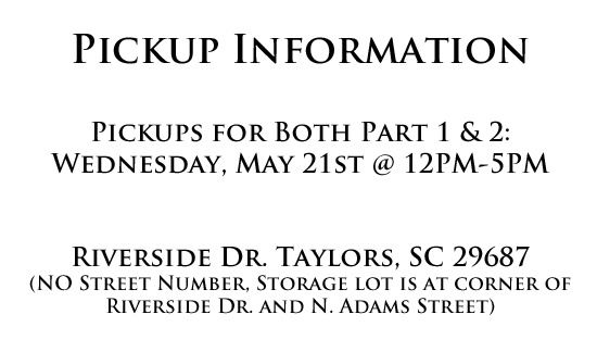 PICKUP INFORMATION