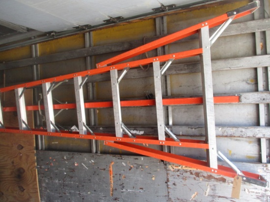 Werner 8' Fiberglass A Frame Ladder