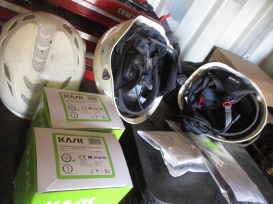 Hard Hat System with Mics and Speakers