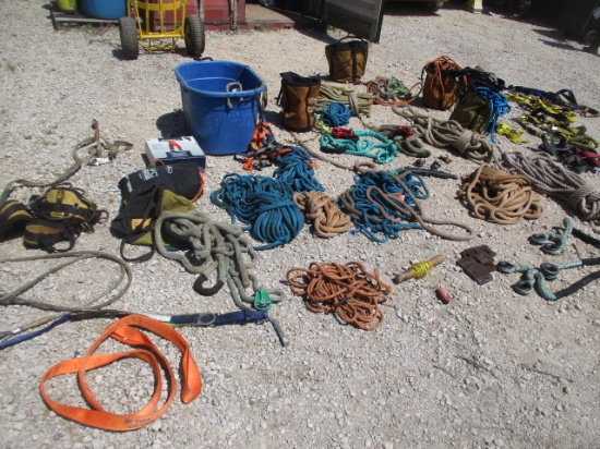 Ropes and Fall Harness Vests,