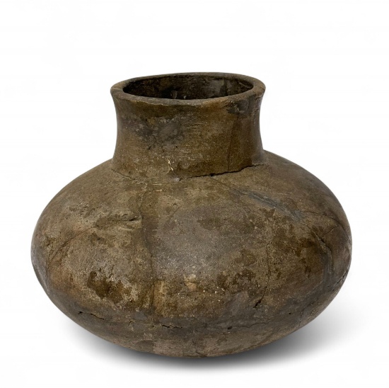 Ancient Native Clay Pottery Mississippian Vessel from St. Francis River Arkansas