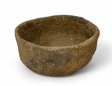 Ancient Native Clay Pottery Mississippian Bowl with Shell Temper from Manly Site