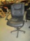 Black Leatherette Task Chair