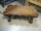 Old Solid Wood Foot Stool