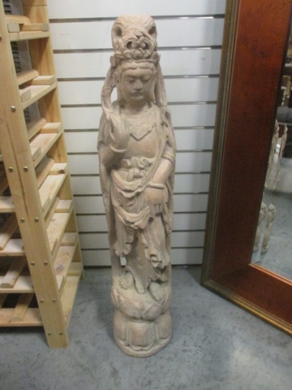 Austin Products "Kwan Yin" Terra Cotta Sculpture