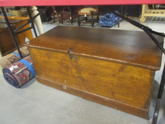 Antique Primitive Blanket Chest