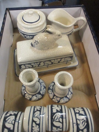 Dedham Pottery "The Potting Shed" Table Ware