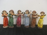 Six Artmark Sculpted Angel Musicians