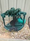 Heavy Duty Yard Tool Organizer, Hose Hanger, Pump Sprayer