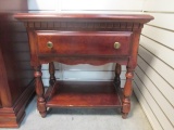 Tiered Night Stand with Drawer