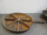 Old Corn Bread Skillet Cast Iron Skillet