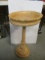 Round Pedestal Accent Table