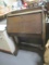 Handmade Rustic Wood Drop-Leaf Secretary Desk
