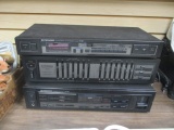 Pioneer SA-1060 Stereo Amplifier, GR-560 Graphic Equalizer, and TX-960