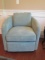 Bassett  Barrel Back Upholstered Swiveling Glider
