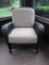 Woven Resin Wicker Arm Chair with Sunbrella Cushions