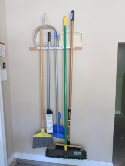 Push Brooms, Mop and Dust Pans