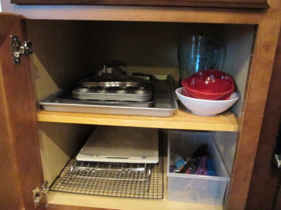 Baking Sheets, Cooling Racks, Flatware and Knives, Cutting Boards, etc.