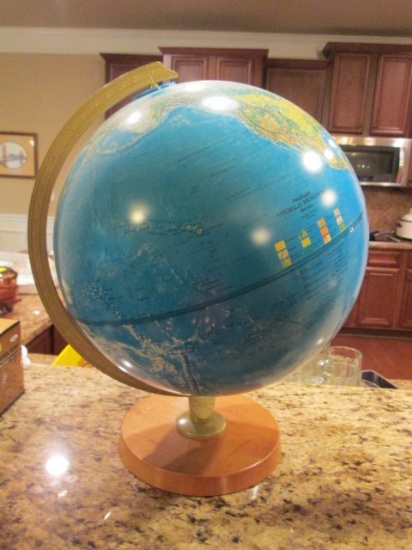 Vintage Replogle World Horizon Series 12" Globe