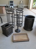 Bronzed Bath Accessories