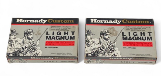 NIB 40rds. of .303 BRITISH 150gr SP Light Magnum Hornady Ammunition