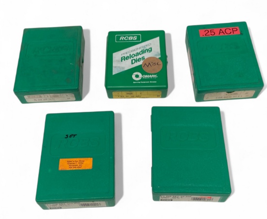 (5) RCBS Die Sets