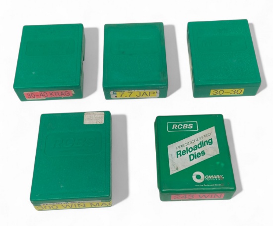 (5) RCBS Die Sets