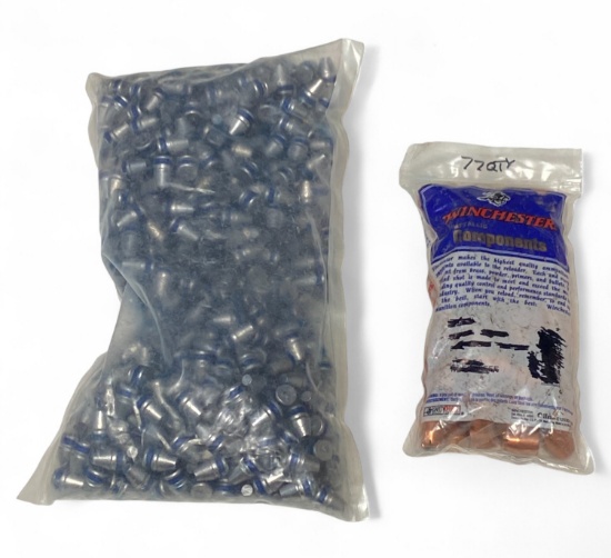 577qty. MISC Loose Reloading Bullets