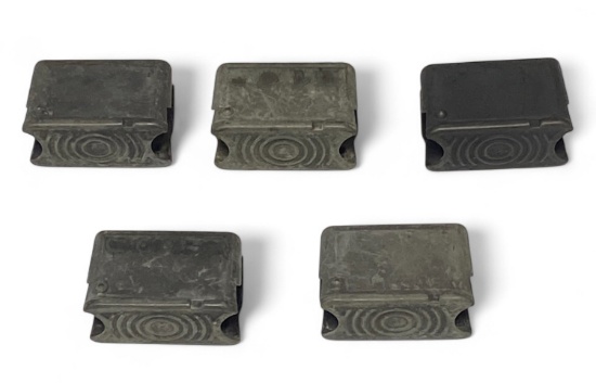 Lot of 5 M1 Garand Enbloc Clips
