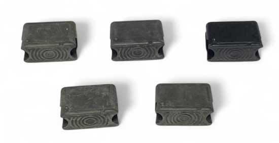 Lot of 5 M1 Garand Enbloc Clips