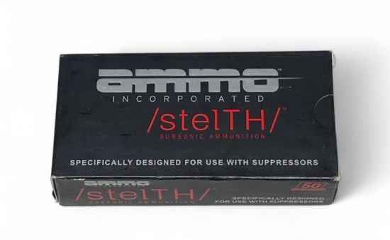 NIB 50rds of .45 ACP 230gr. TMC Stealth Ammo Inc Ammunition