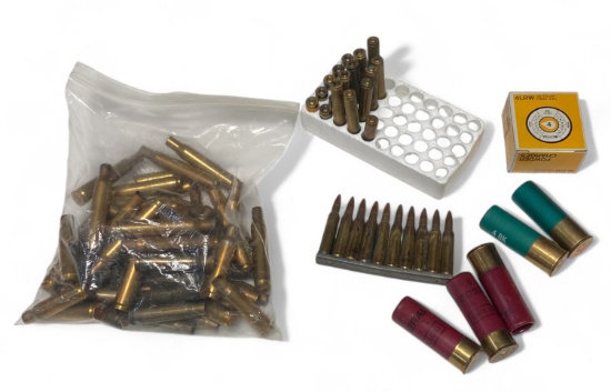 MISC Ammunition, Brass, and Powder Charge Lot