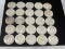 Lot of (25) 1964 Kennedy Half Dollars