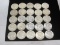 Lot of (25) 1964 Kennedy Half Dollars